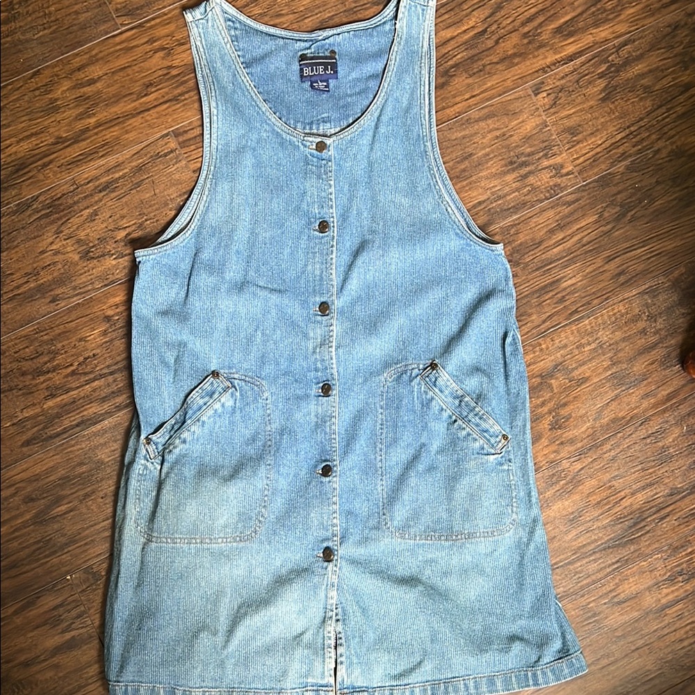 Denim Midi Dress
